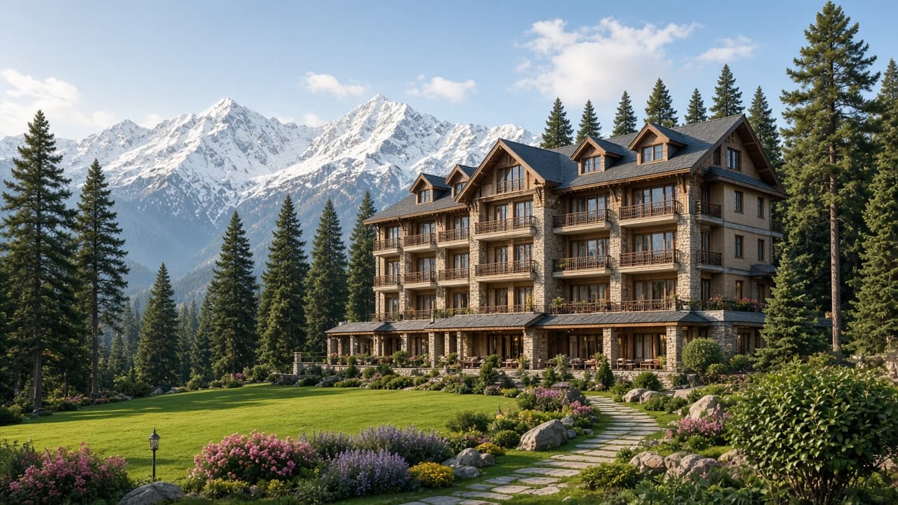 Kashmir 3 star tour 5-days  Luxury Hotels