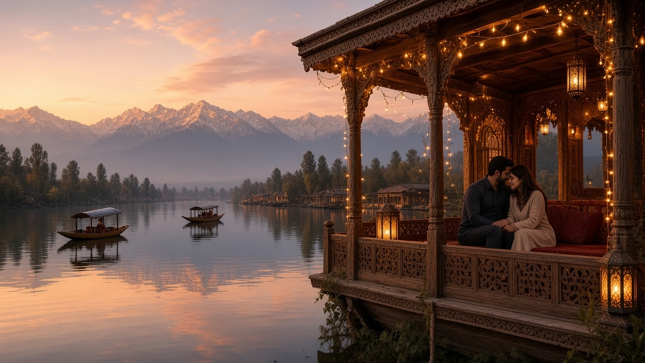 Kashmir honeymoon, paced for couples