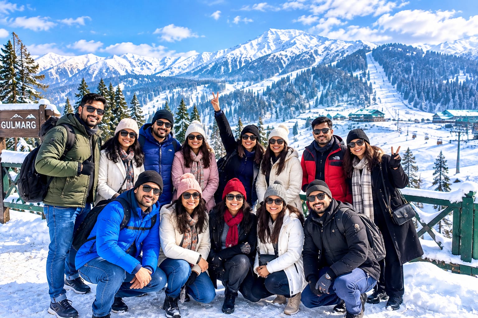 Kashmir Group Tour with Gulmarg Stay – 7 Nights / 8 Days